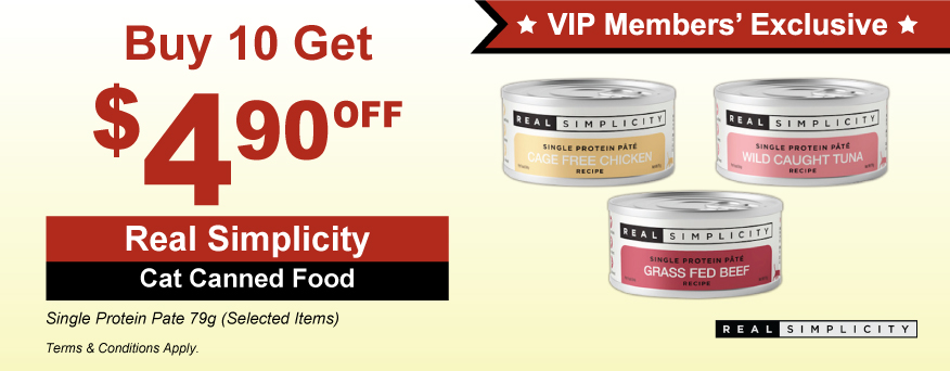 Real Simplicity Cat Canned Food Promo
